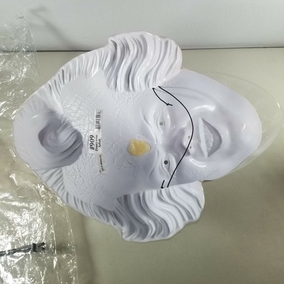 Pennywise Halloween Mask Adult Size It Movie One Size Tattered Deluxe - Picture 5 of 8